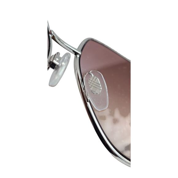 Burberry BE3143 Alexis Metal Sunglasses in Silver Pink main image 10